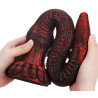 FXDragon Gode Heelix M 38 x 5.5 cm Rouge